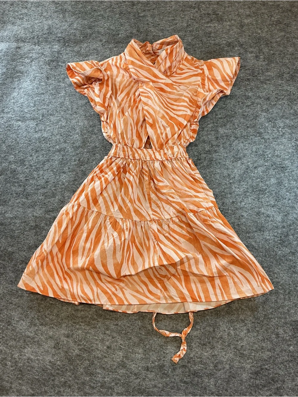 derek lam orange dress Derek Lam Long sleeve keyhole sheath mod orange dress NWT US 2 IT 38  $1595.00